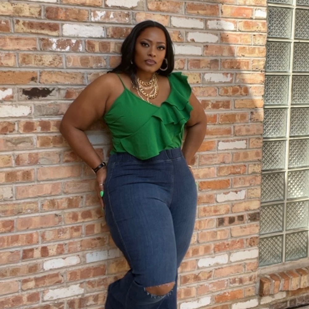 Flared Bottom Jeans